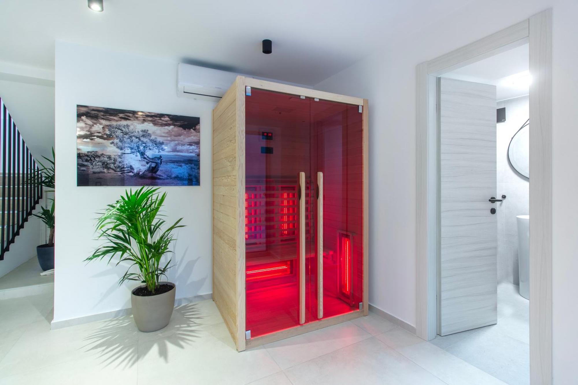 Seafront Villa Kupinica With Heated Pool Vinisce Bagian luar foto